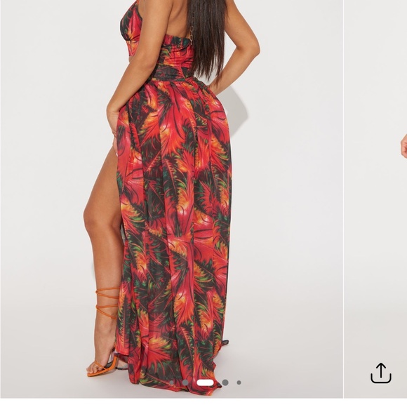 Tropics maxi dress - Picture 3 of 3